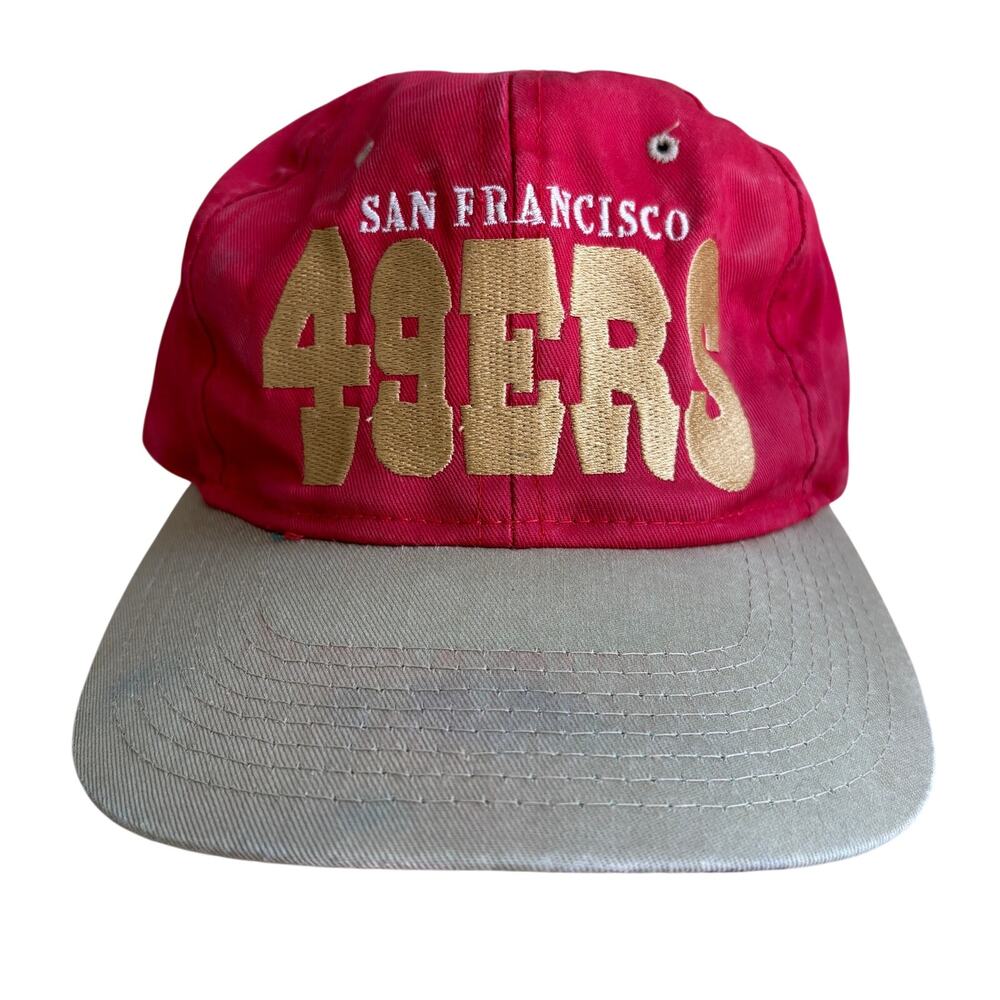 San Francisco 49ers Team NFL SnapBack Hat Cap Adjustable Vintage 90's - READ